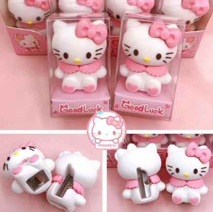 Hello Kitty Eraser + Sharpener