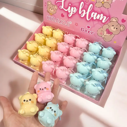 Cute Teddy Lip Balm