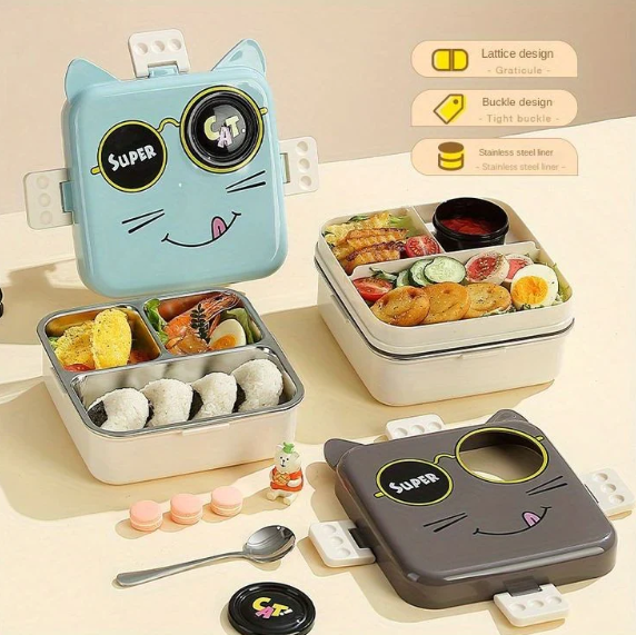 Cat Bento Lunch Box