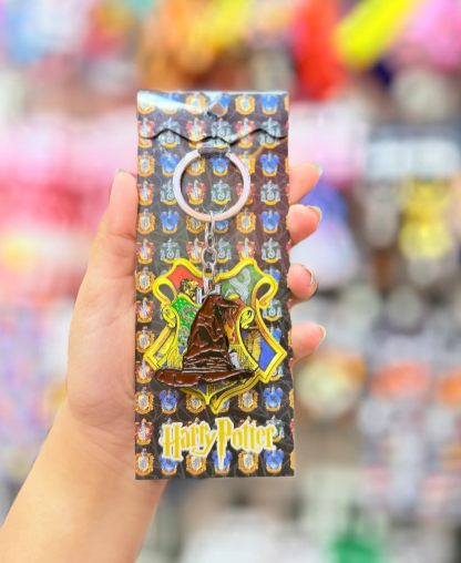 Hp Hat Metal Spinning Keychain