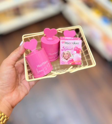 Dual Puff And Blush(Eye and Cheek)