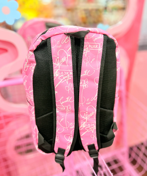 Black Pink Bagpack
