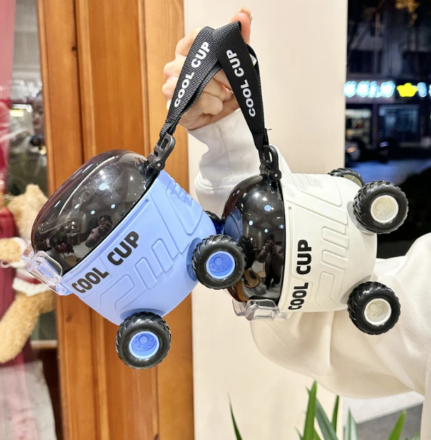 Cool Cup – 2-in-1 Water Bottle with Rolling Wheels