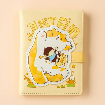 Cute Kitten Notebook - Just Fun