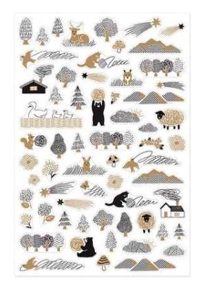 Yuru Log Sticker Mistake Camouflage Series / MIDORI