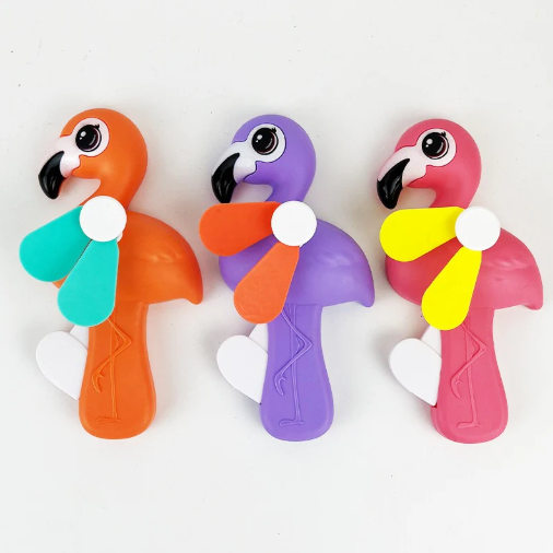 Flamingo Hand Fan