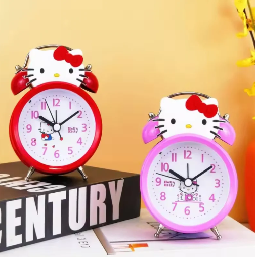 Hello Kitty Metal Alarm Clock
