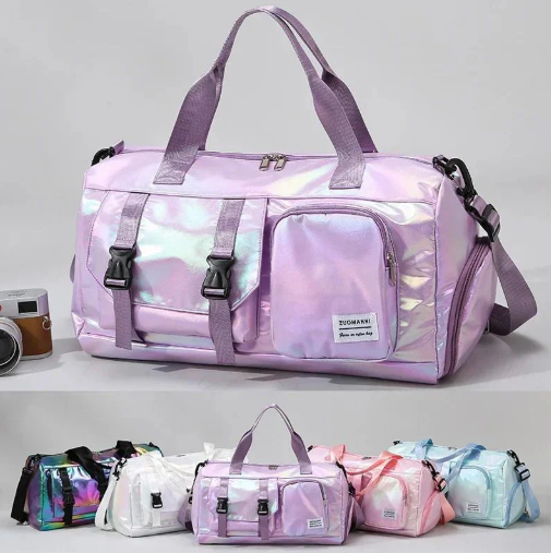 Holographic Duffel Bag