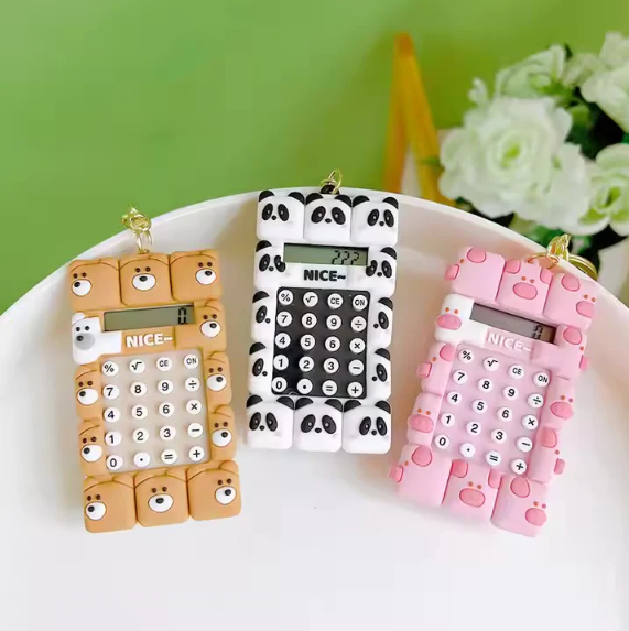Animal Calculator KeychainBag Charm