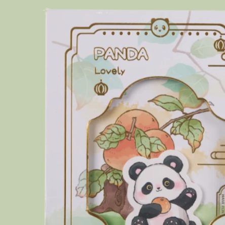 Bamboo Panda Notebook – Forest Friend