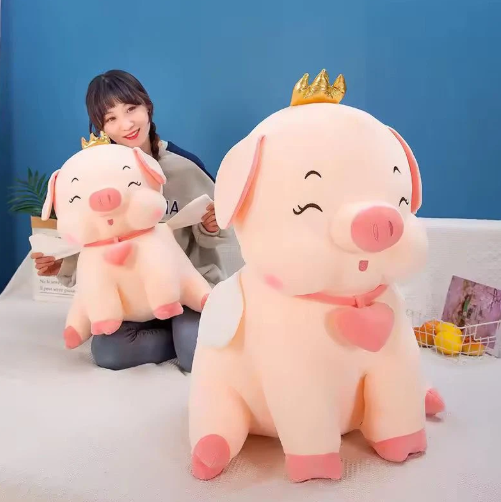 Crown Pig Plushie(55cm)