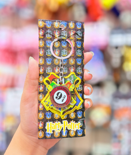 Hp Platform Metal Spinning Keychain