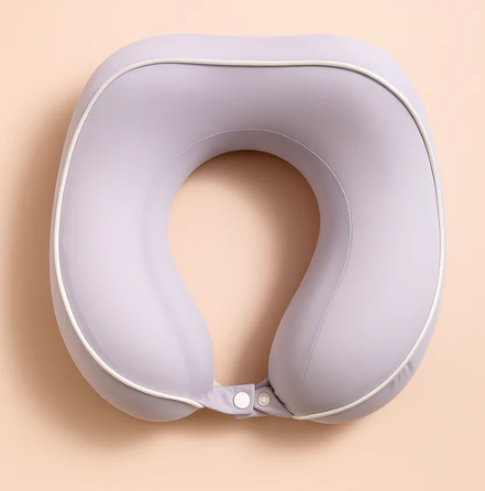 Purple Memory Foam Neck Pillow