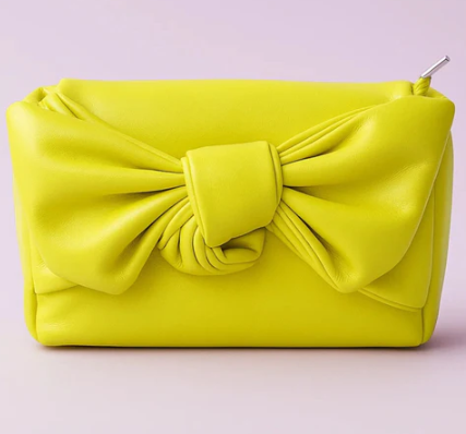 Knot Bow Sling Bag - Lime Green