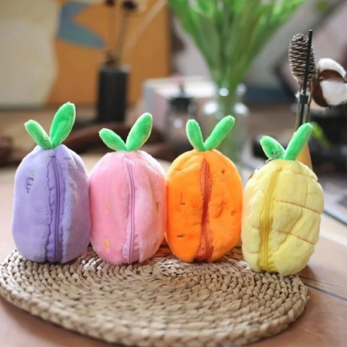 Fruit Bunny Plush Keychain
