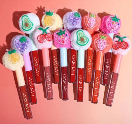Fruit Pom Pom Matte Lipstick
