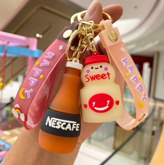 Beverage Keychain