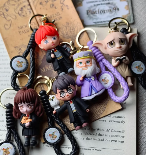 Hp Theme Silicone Keychain