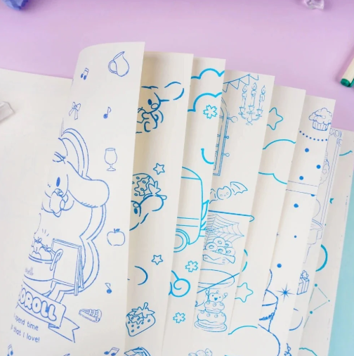 Cinnamoroll Colour Book