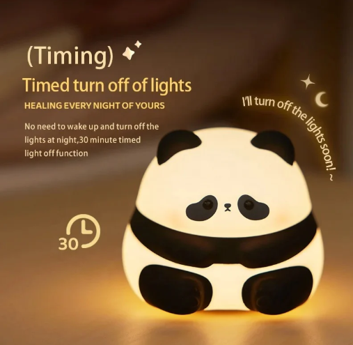 Chubby Panda Silicone Lamp