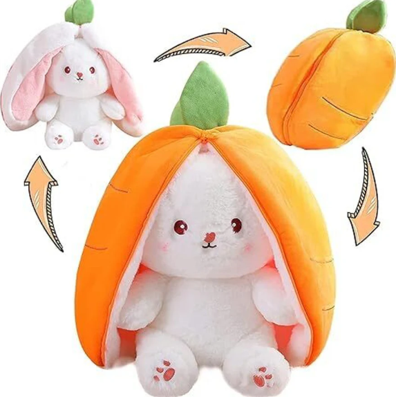 Carrot Bunny Plushie (30cm)