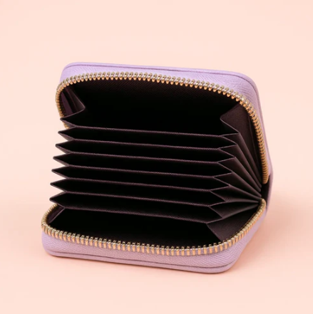 Cute Bunny Purple Card Holder