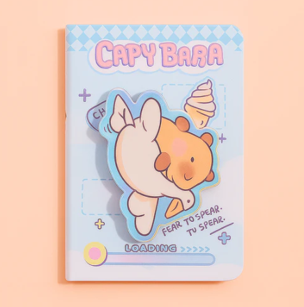 Mystic Capybara Notebook - Dreamy