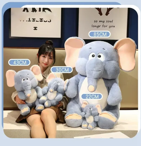 Cute Elephant Plush Toy 43cm