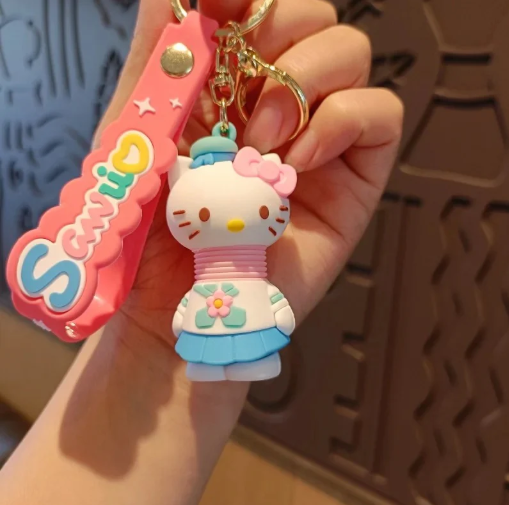 Hello Kitty Expandable Keychain