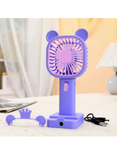 Crown USB Chargeable Fan