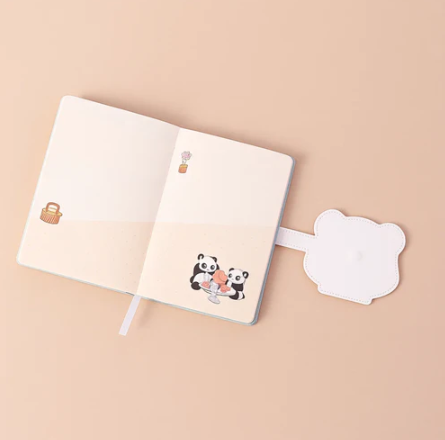 Panda Paradise Notebook - Zen Garden