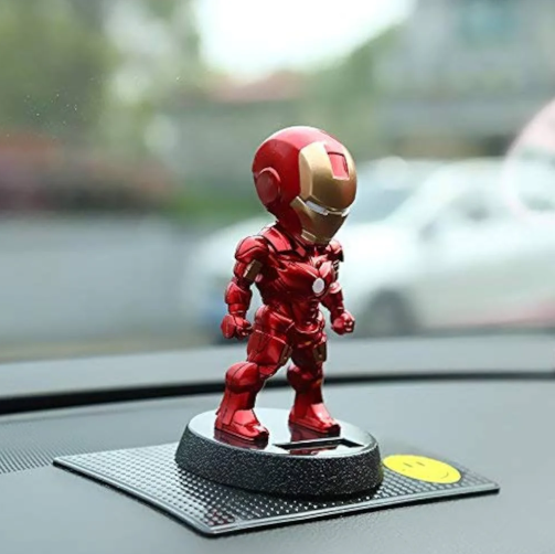 Iron Man Solar Bobble Head