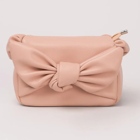 Knot Bow Sling Bag - Baby Pink