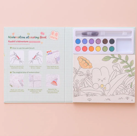 Rabbit Coloring Book