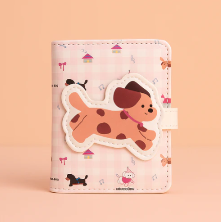 Playful Puppy Pink Wallet