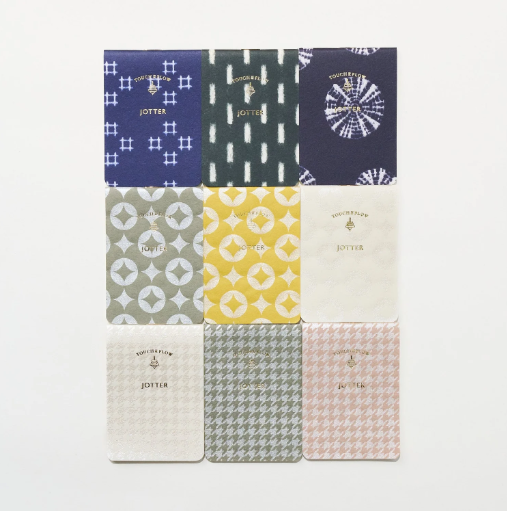 [Limited] Jotter Memo 10th Anniversary Edition - Japanese Washi Cover / TOUCH & FLOW