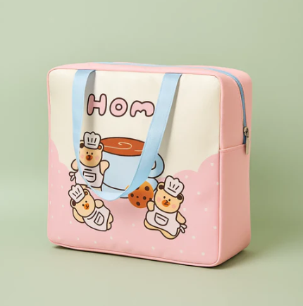 Cookie Teddy Insulated Picnic Bag