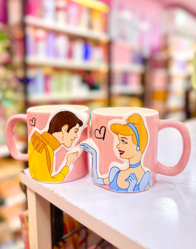 Cinderella & Prince Charming Couple Mug Set