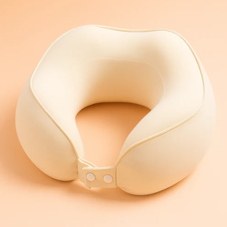 Yellow Memory Foam Neck Pillow