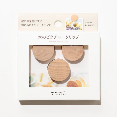 Wooden Picture Clip / MIDORI