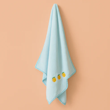 Blue Lemon Towel