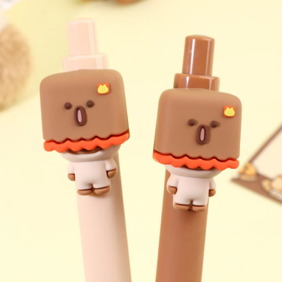 Capybara Bucket Pen (Black Gel)