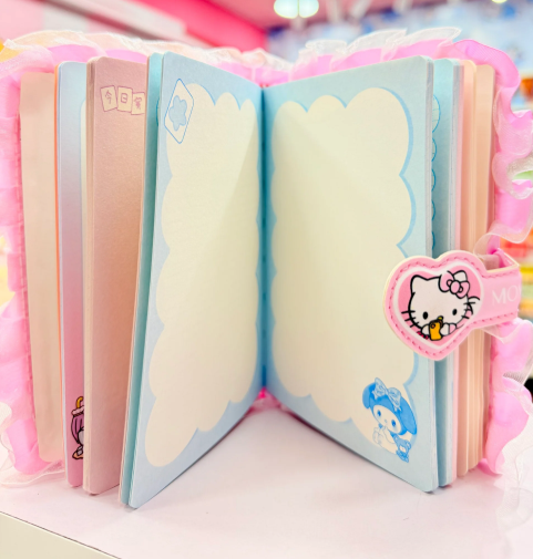 Hello Kitty Frill Notebook