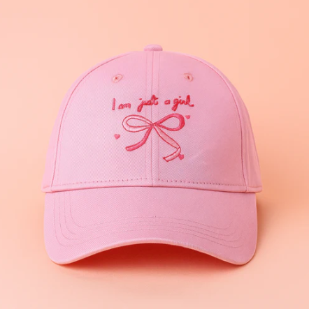I am Just A Girl Baseball Cap