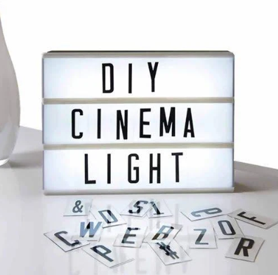 Cinematic Message Light Board