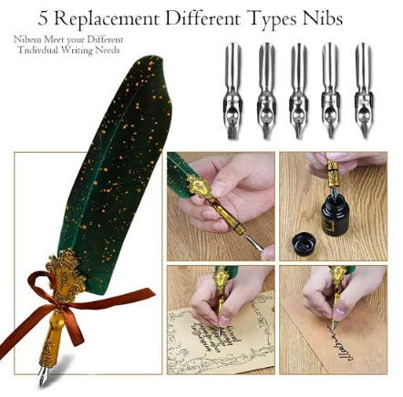 Harry Potter Quil with Ink Pot