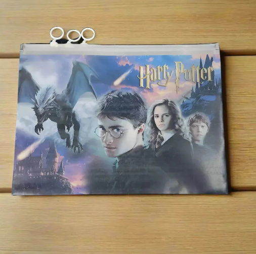 Harry Potter Zip Lock A4 Folder