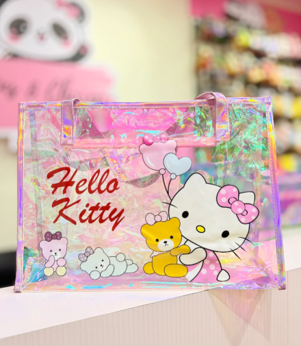 Holographic Big Size Tote Bag