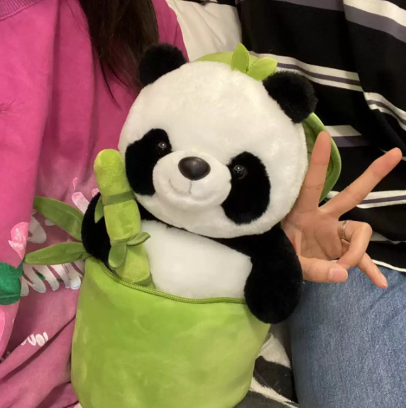 Bamboo Panda Plush Toy
