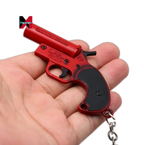 Flare Gun Keychain